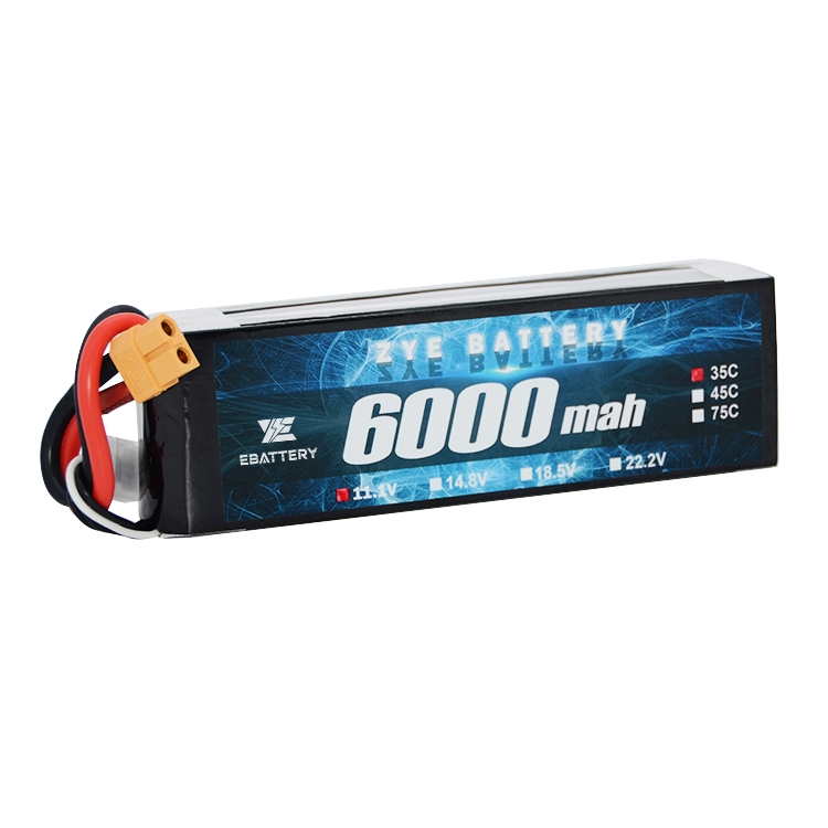 Baterai Lipo 3S Baterai Lipo 6000mAh 60C 11.1v