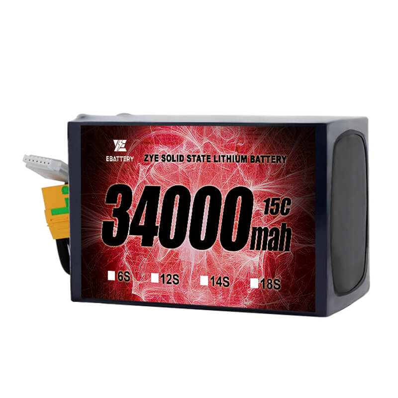 Li High Energy HV 34000mAh Solid State Baterai
